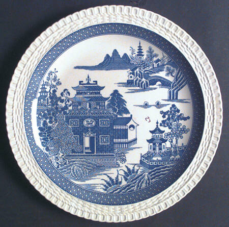 Willow Series (Blue Room) Dinner Plate