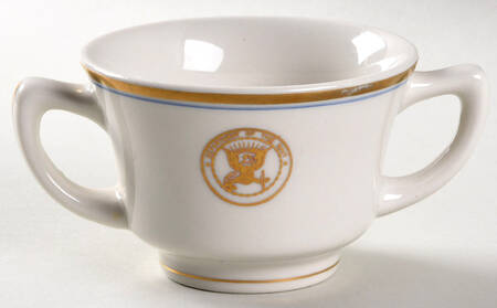 US Navy Footed Bouillon Cup
