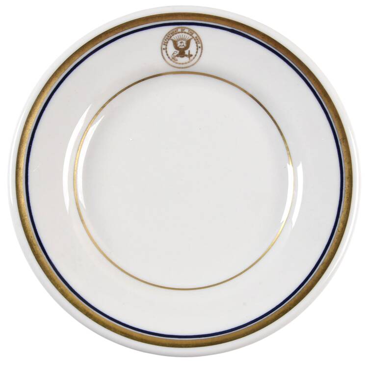 US Navy Bread & Butter Plate by Shenango