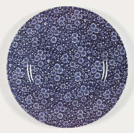 Calico Blue (Black Staffordshire Stamp) by Staffordshire