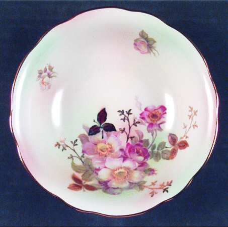Wild Rose (Scallop, Rim , Not Embossed) by Schumann - Bavaria