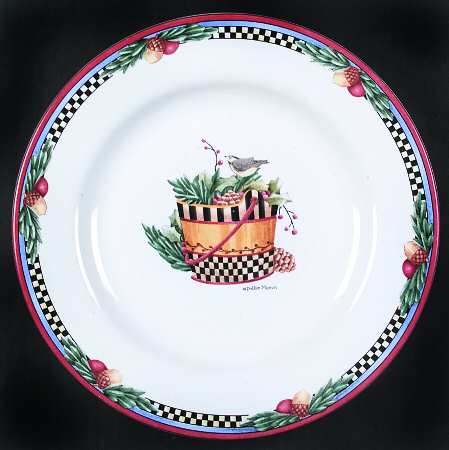 Pine Cone Salad Plate