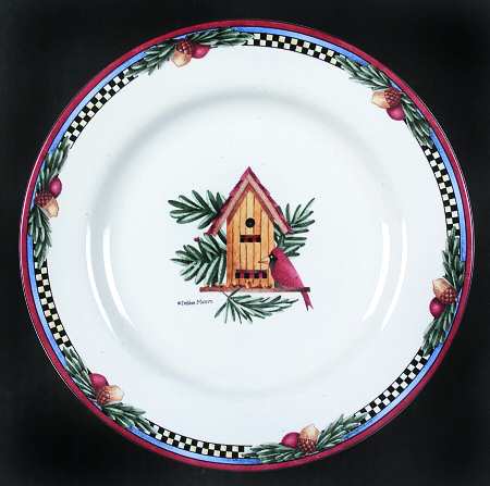 Pine Cone Salad Plate