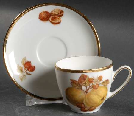 SCP5 Flat Demitasse Cup & Saucer Set