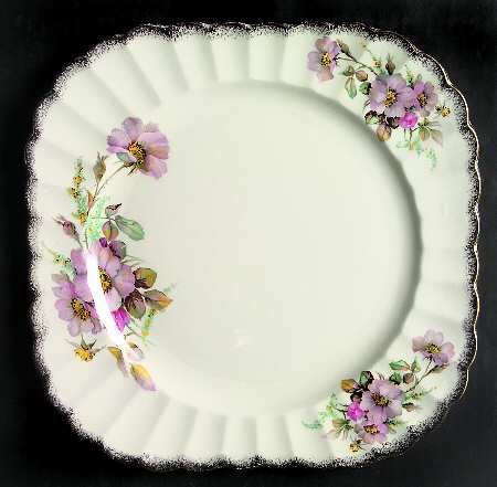Wild Rose (Square) by Sebring Pottery