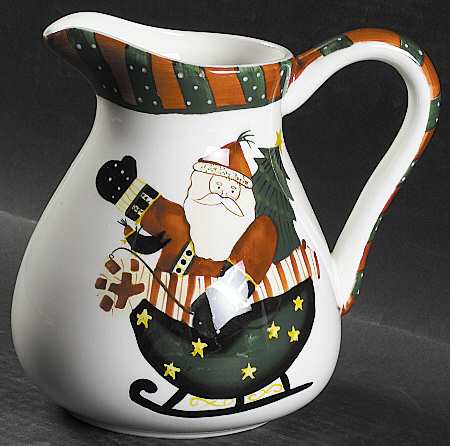 Santa's Spirit 56 Oz Pitcher
