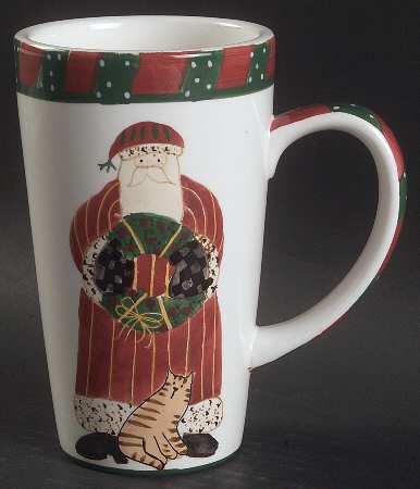 Santa's Spirit Latte Mug