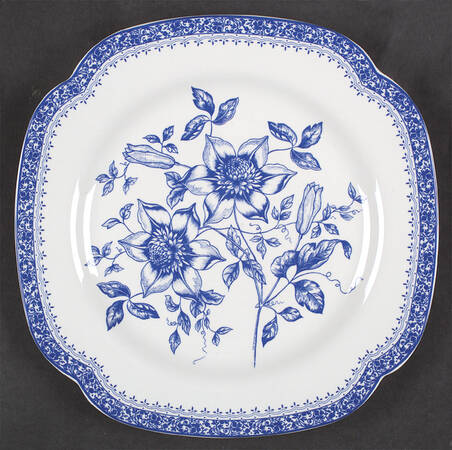 Botanical Collection Square Luncheon Plate