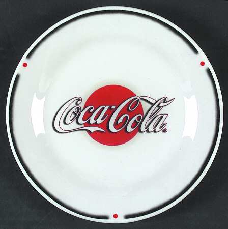 Coca Cola Salad Plate