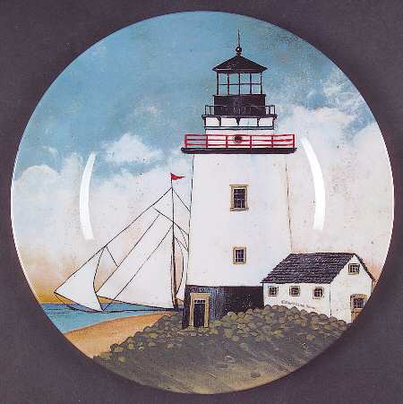 By The Sea (Made In Indonesia) Plastic Salad Plate