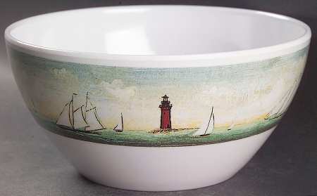 By The Sea (Made In Indonesia) 5" Plastic All Purpose Bowl