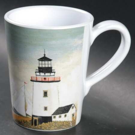 By The Sea (Made In China, Handpaint) Melamine Mug