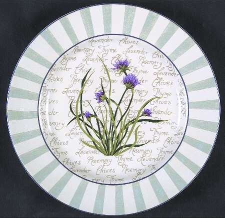 Herb Garden Salad Plate