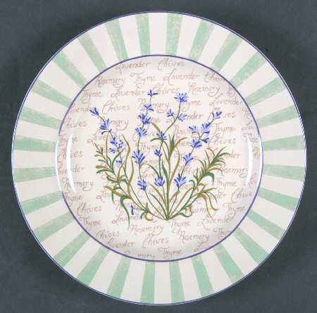Herb Garden Salad Plate