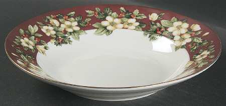 Splendor Burgundy Coupe Soup Bowl