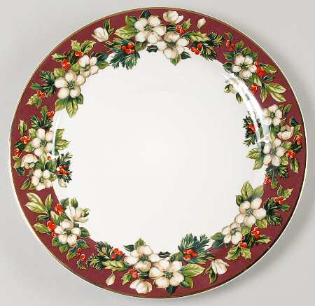 Splendor Burgundy 12" Chop Plate (Round Platter)