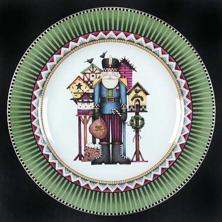 Nutcrackers Salad/Dessert Plate