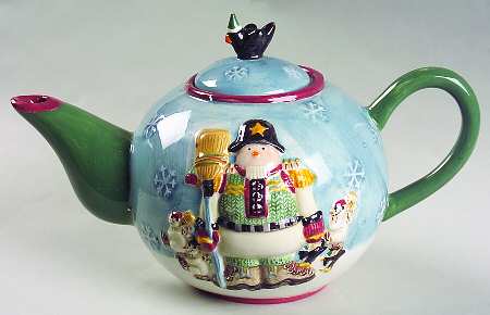 Nutcrackers Mini Teapot & Lid