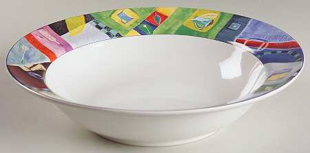 Bistro 9" Round Vegetable Bowl by Sakura