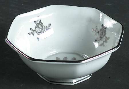 Platinum Elegance (Floral) Mini Open Sugar Bowl