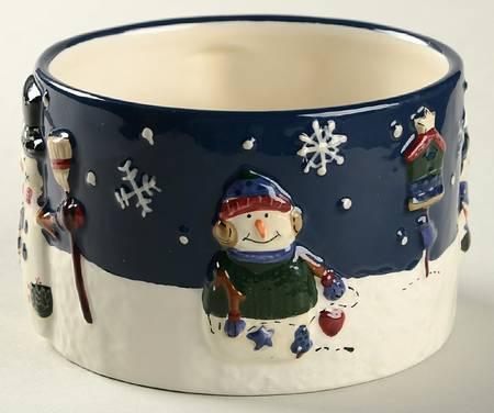 Snow Friends Dip Bowl (for Dip and Spreader)