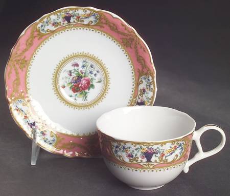 Sevres Flat Cup & Saucer Set