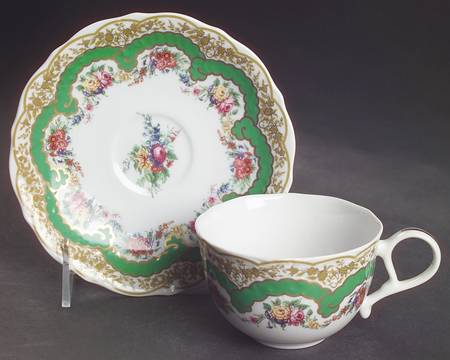 Sevres Flat Cup & Saucer Set