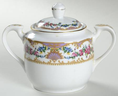 Sevres Sugar Bowl & Lid