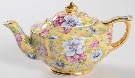 Sophie Chintz Individual Teapot & Lid