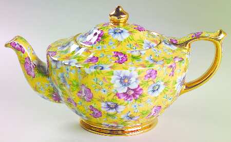 Sophie Chintz Teapot & Lid