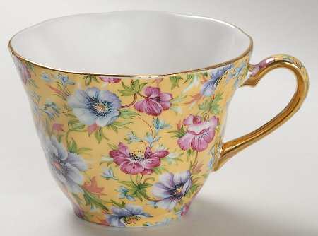 Sophie Chintz Flat Cup