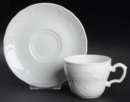 SCD43 Flat Cup & Saucer Set