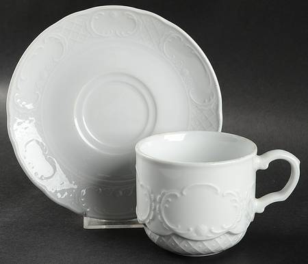 SCD43 Flat Cup & Saucer Set