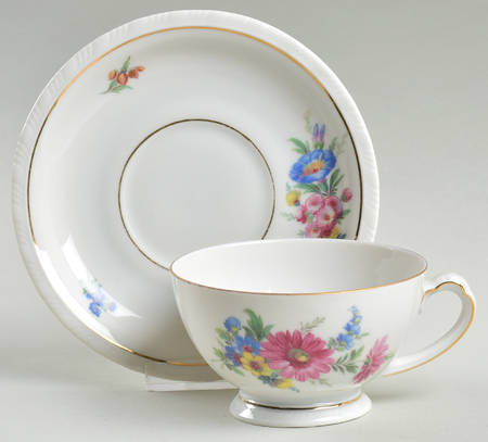 SCD44 Footed Cup & Saucer Set by Schonwald