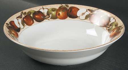 Apple Orchard 9" Round Vegetable Bowl