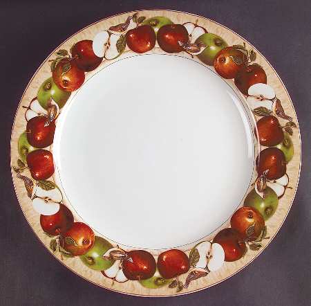 Apple Orchard 12" Chop Plate (Round Platter)