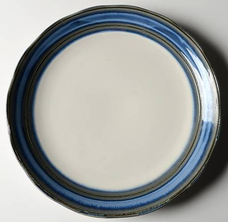 Waves Blue 12" Chop Plate (Round Platter)