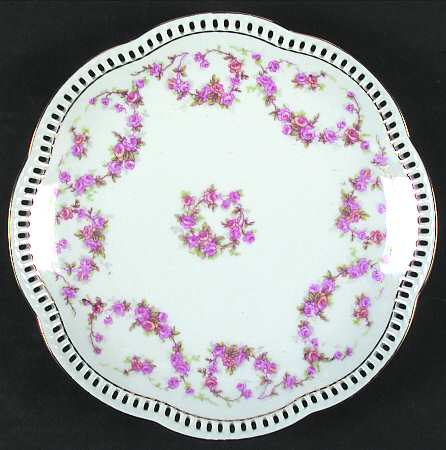 Bridal Rose (Pierced, Scalloped) by Schumann - Bavaria