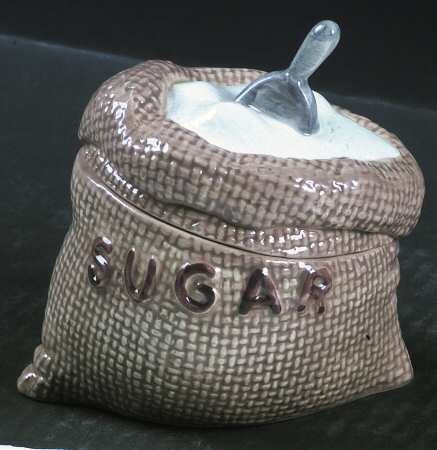 Homestead Pantry Figural Sugar Bowl & Lid