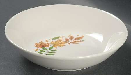 Autumn Leaves Coupe Soup Bowl