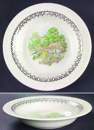 Old Eire Rim Soup Bowl by Salem