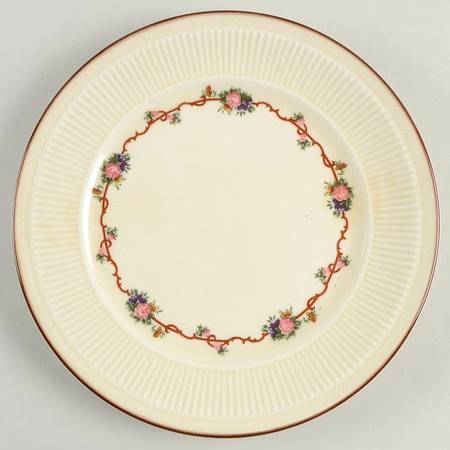 Angelique Luncheon Plate by Shenango