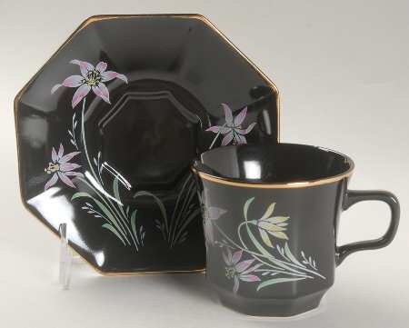 Zen Flat Cup & Saucer Set