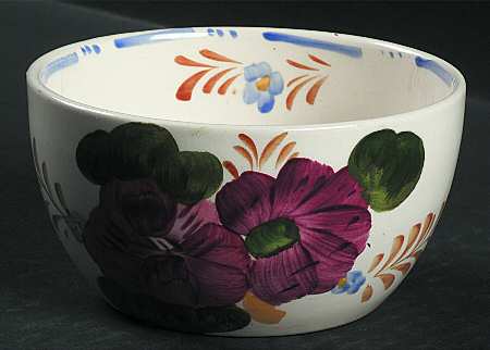 Belle Fiore Cranberry Bowl