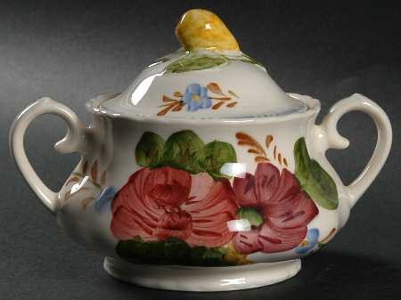 Belle Fiore Sugar Bowl & Lid