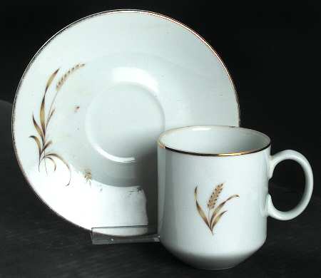SAB25 (WHITE) Flat Cup & Saucer Set