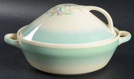 Dresden Spray Round Covered Vegetable