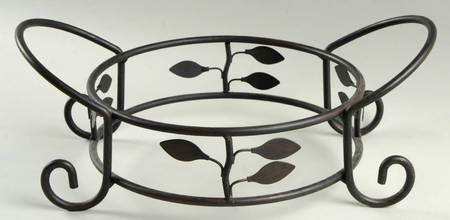 Sorrento Oregano (Green) Round Metal Stand for Souffle