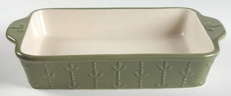 Sorrento Oregano (Green) 13"  Rectangular Baker
