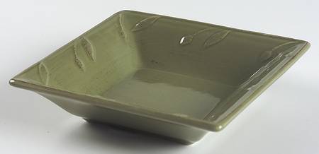 Sorrento Oregano (Green) Individual Square Dip Dish